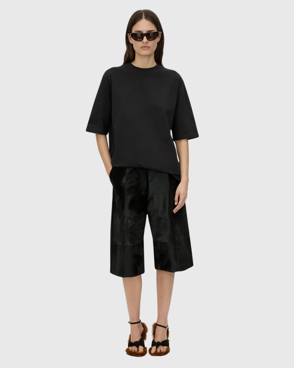 Briar Cut Out Tee Black