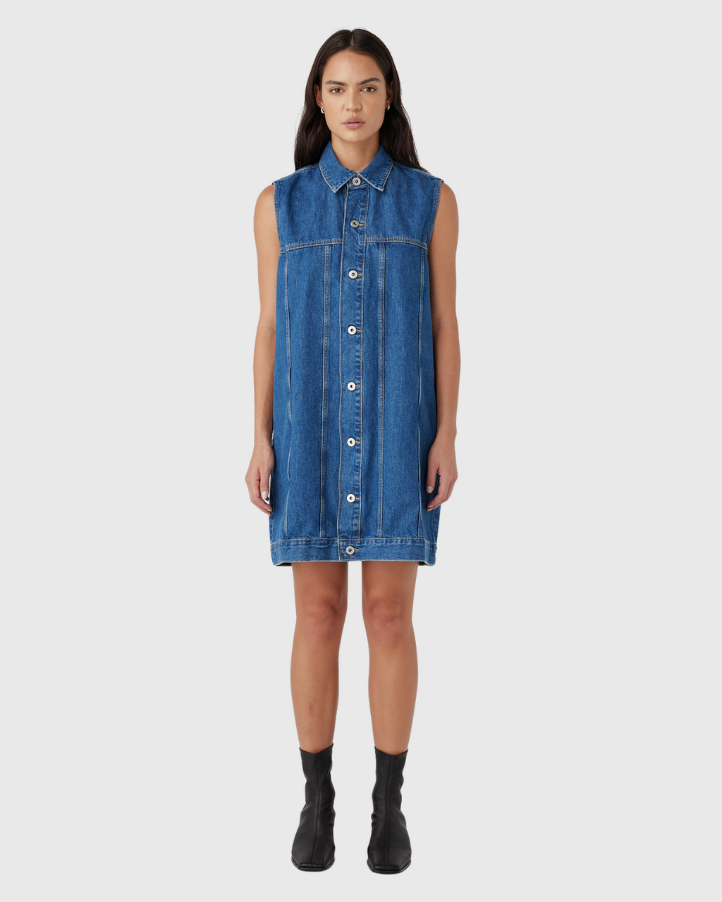 Goldie Sleeveless Dress Latitude