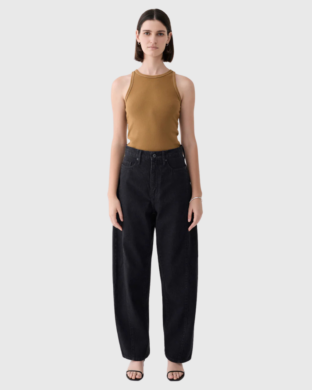 Utah Mid Slouchy Jean Black