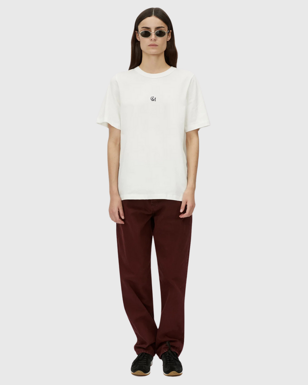 Lyra Logo Tee Soft White