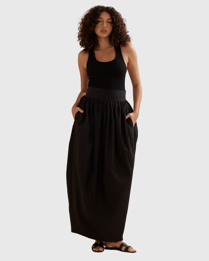 Tulip Skirt Black