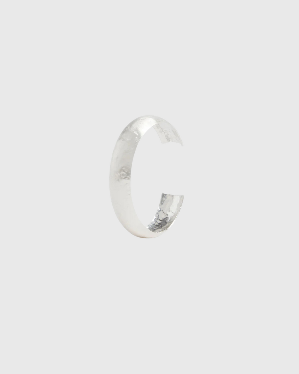 Gild Thin Cuff Bangle Silver