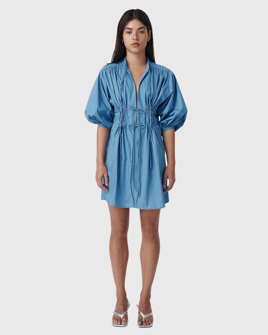 Piper Mini Dress Cerulean