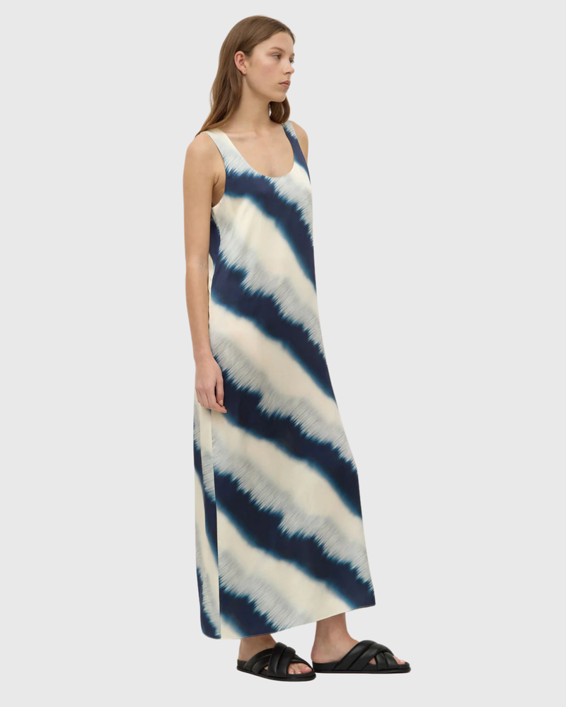 Marabella Silk Midi Dress Marabella Print