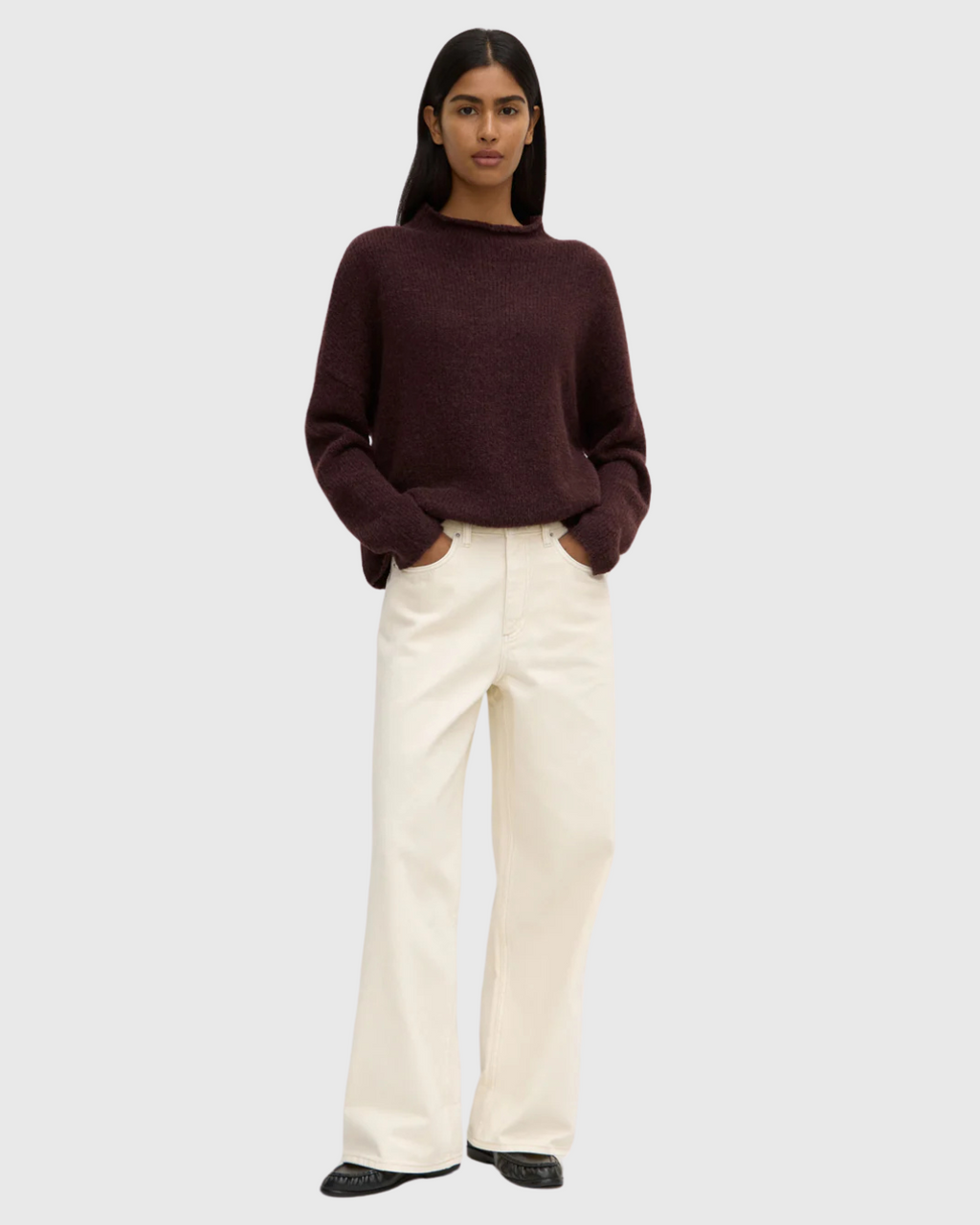Apolline Knit Burgundy