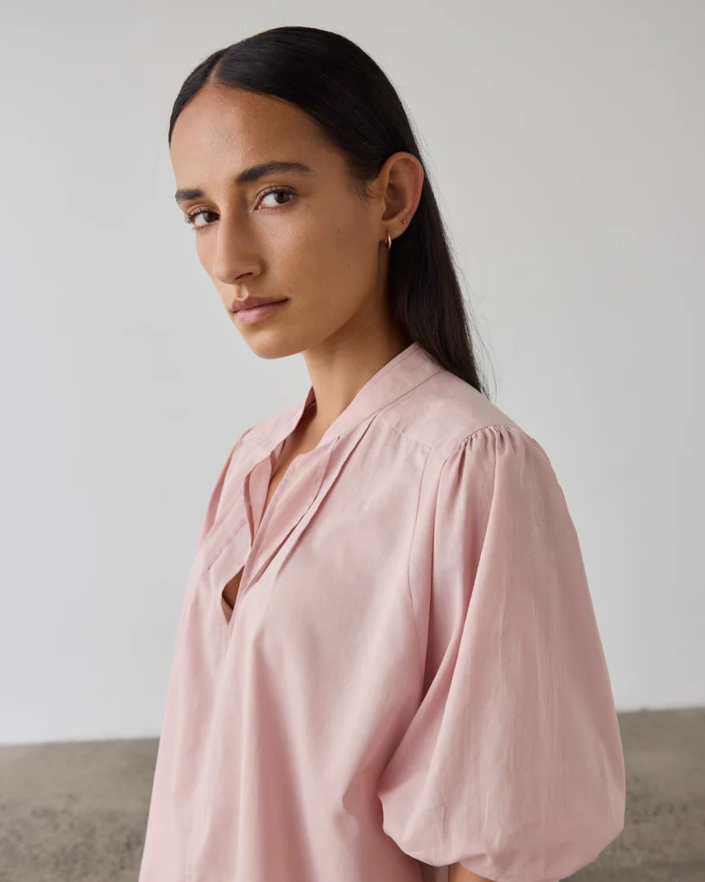 Maddie Blouse Antique Rose