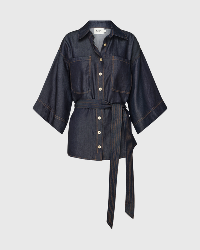 Cleo Denim Shirt Indigo