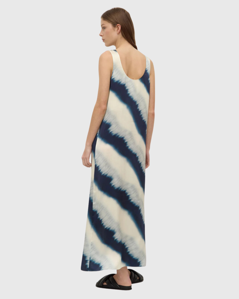 Marabella Silk Midi Dress Marabella Print