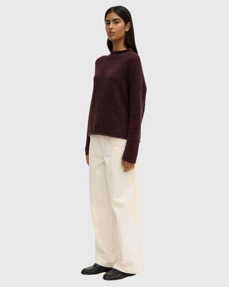 Apolline Knit Burgundy
