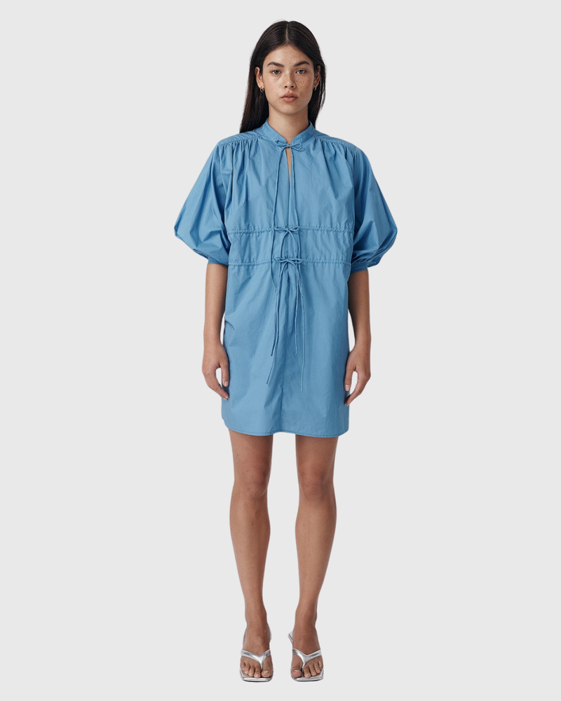 Piper Mini Dress Cerulean