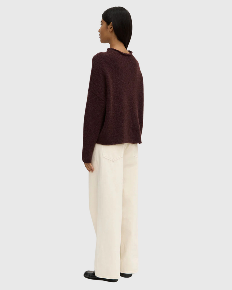 Apolline Knit Burgundy
