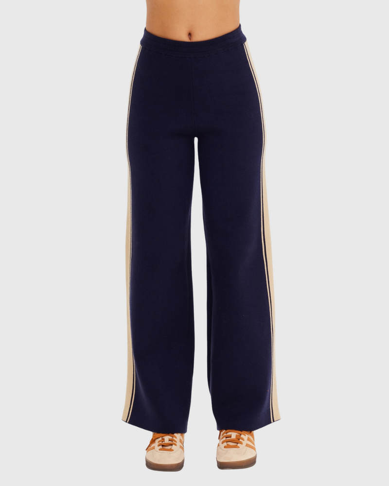 Cosmo Freya Knit Pant Navy
