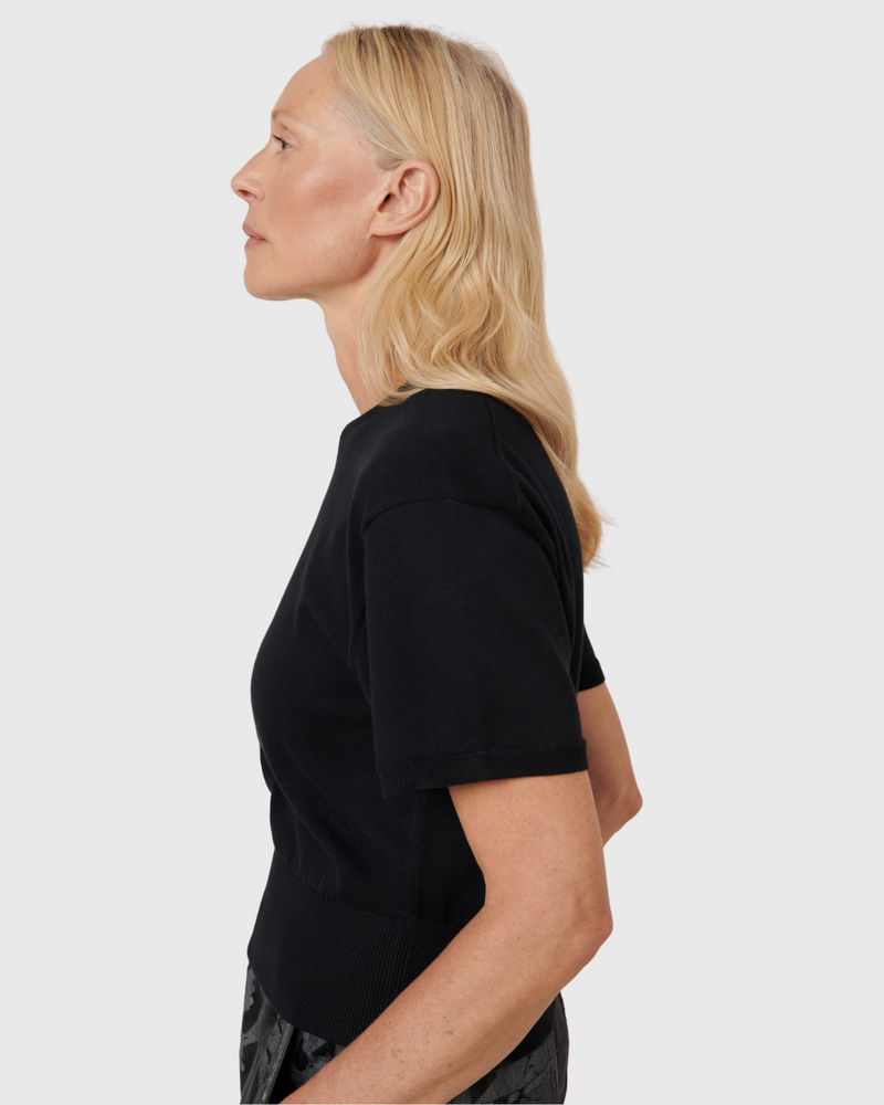 Silhouette Top Black