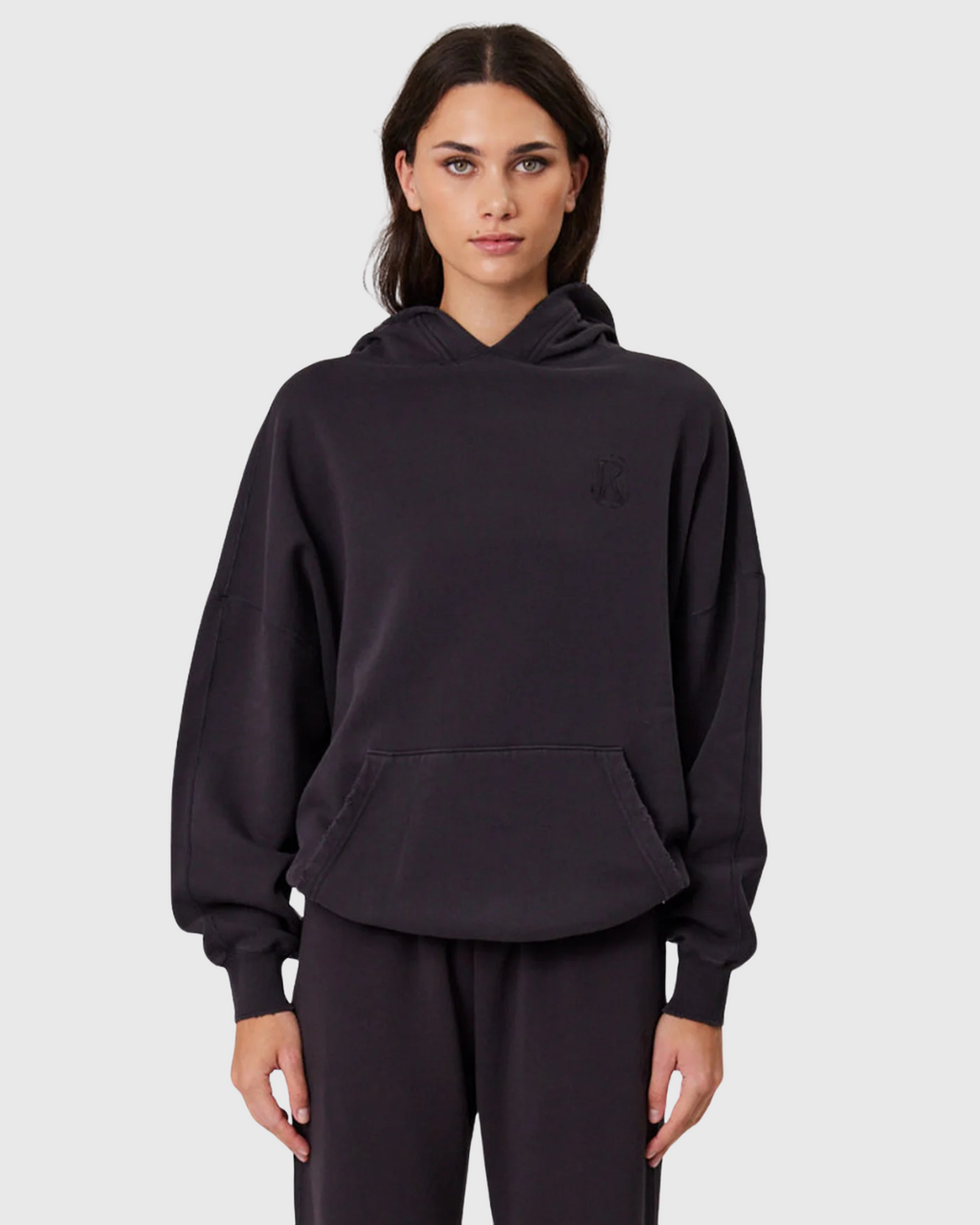 Remain Hood Washed Black
