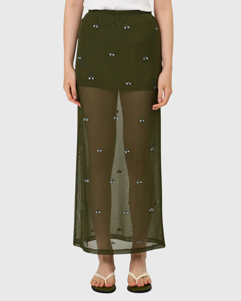 Marlowe Skirt Seaweed