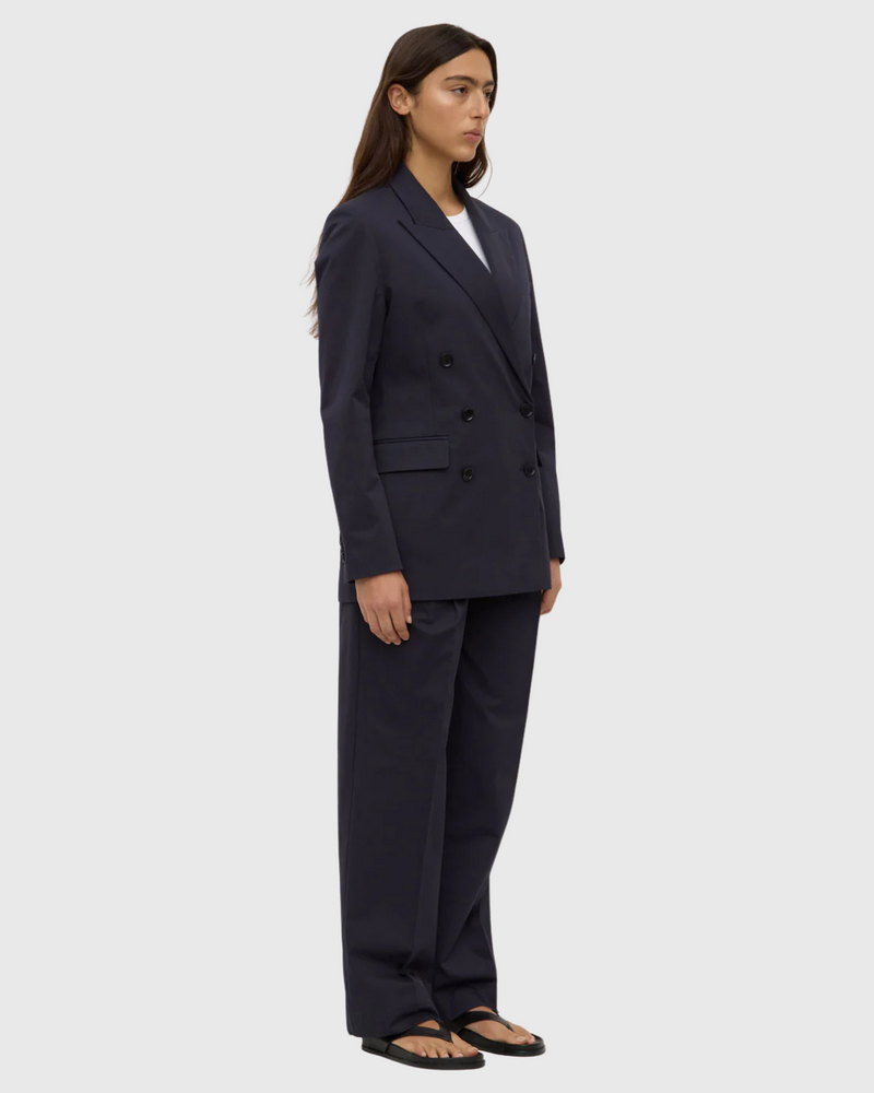 Ellen Double Breasted Blazer True Navy