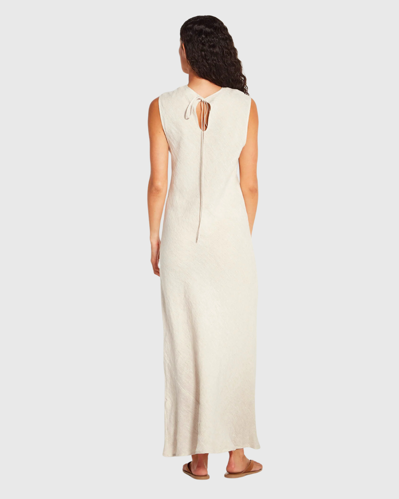 Fran Dress (Vintage Linen) Natural
