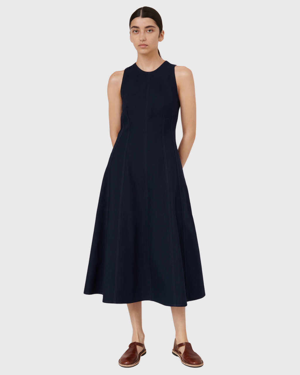 Framework Dress Evening Navy