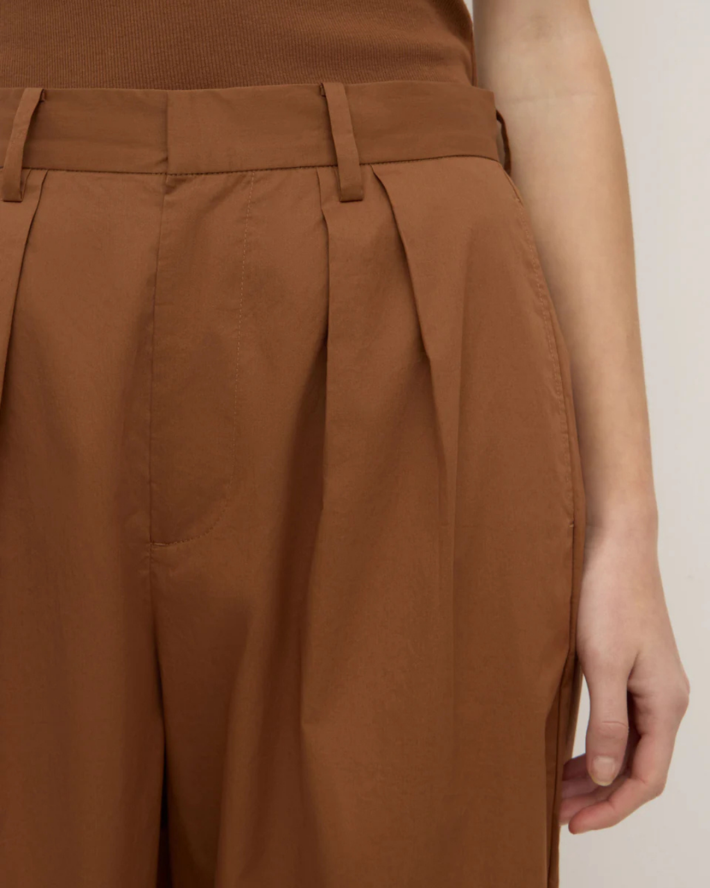 Geno Poplin Pant Earth