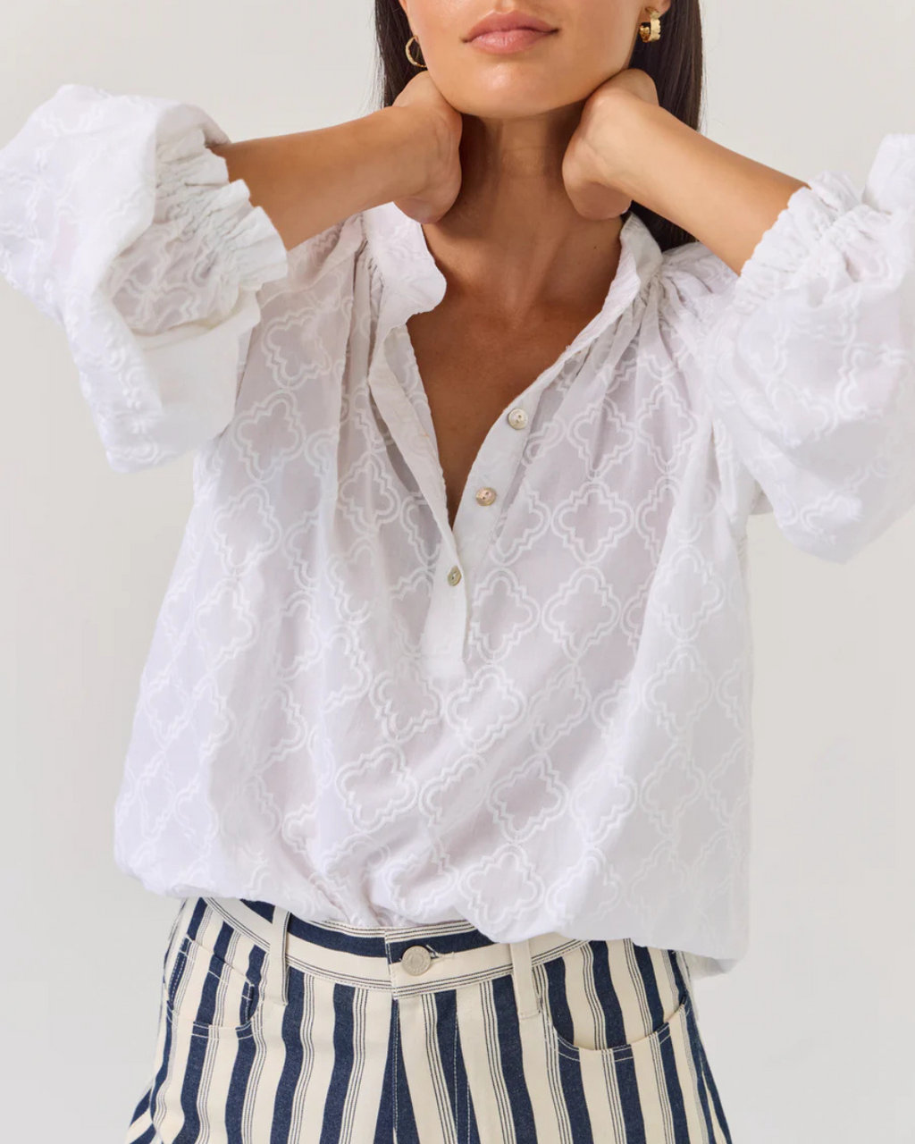 Artist Top White Deco