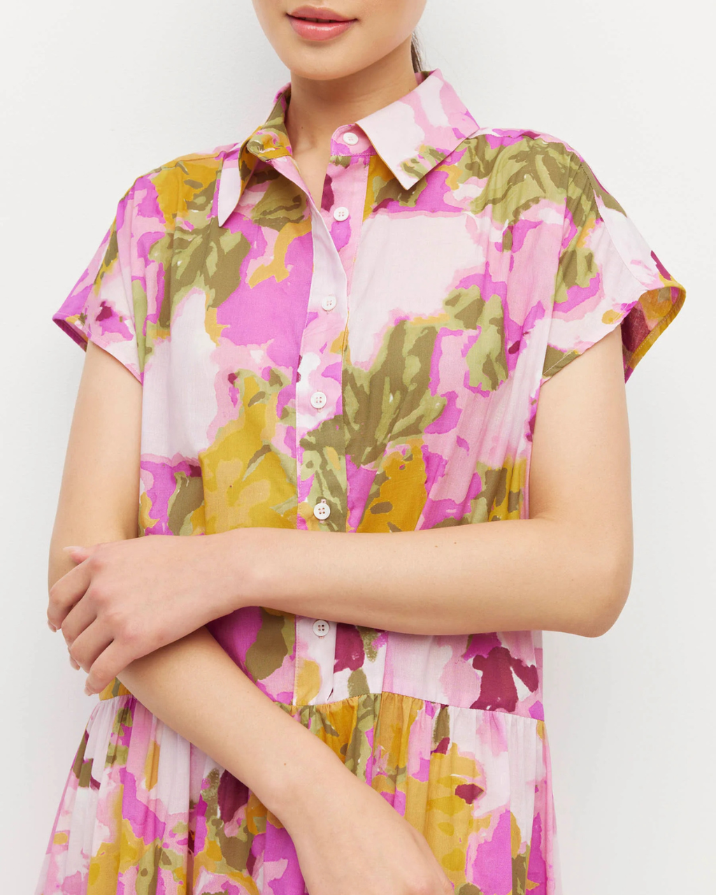 Lenni Dress (Superflora Cotton) Tutti Frutti