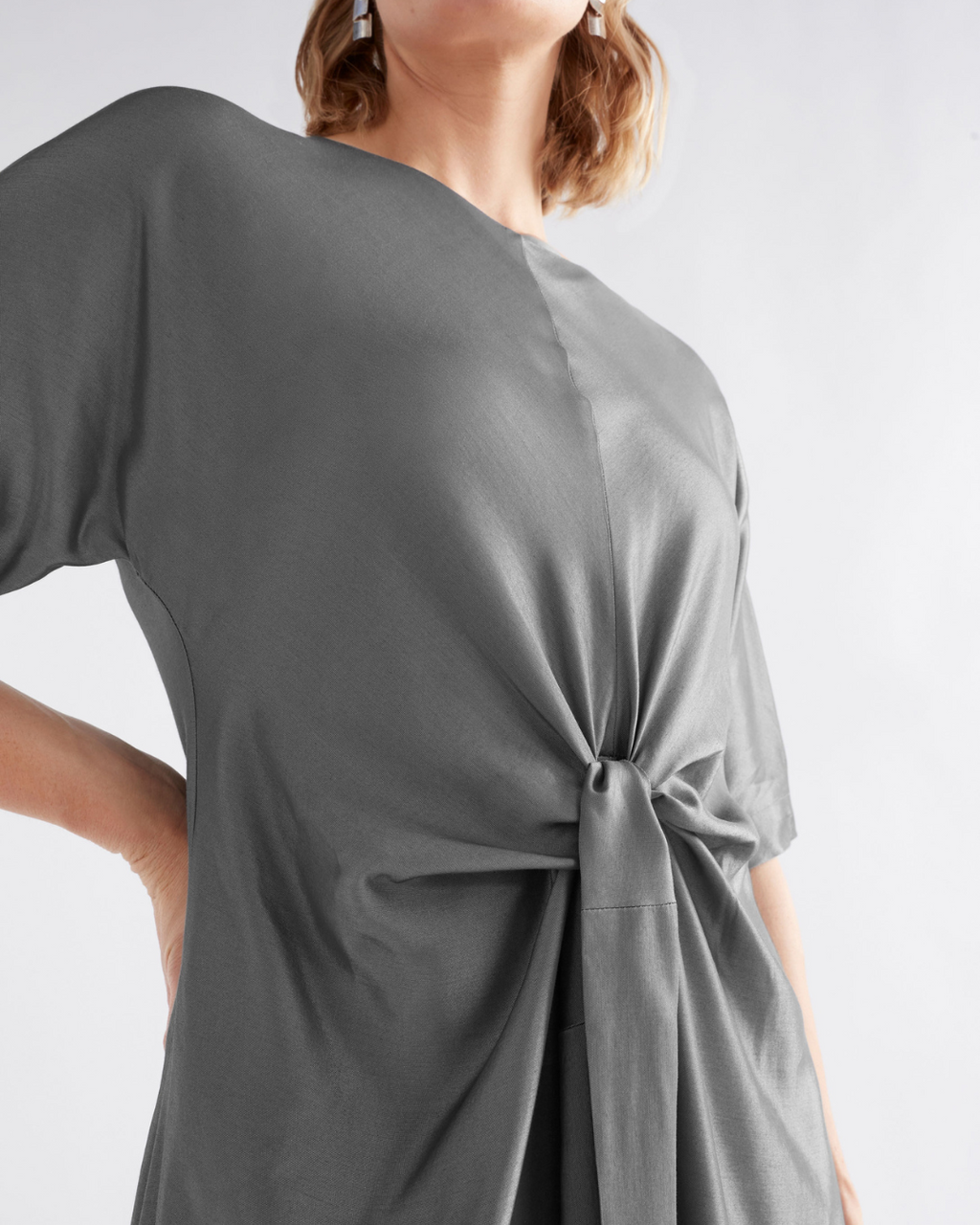 Lissu Dress Silver/Black