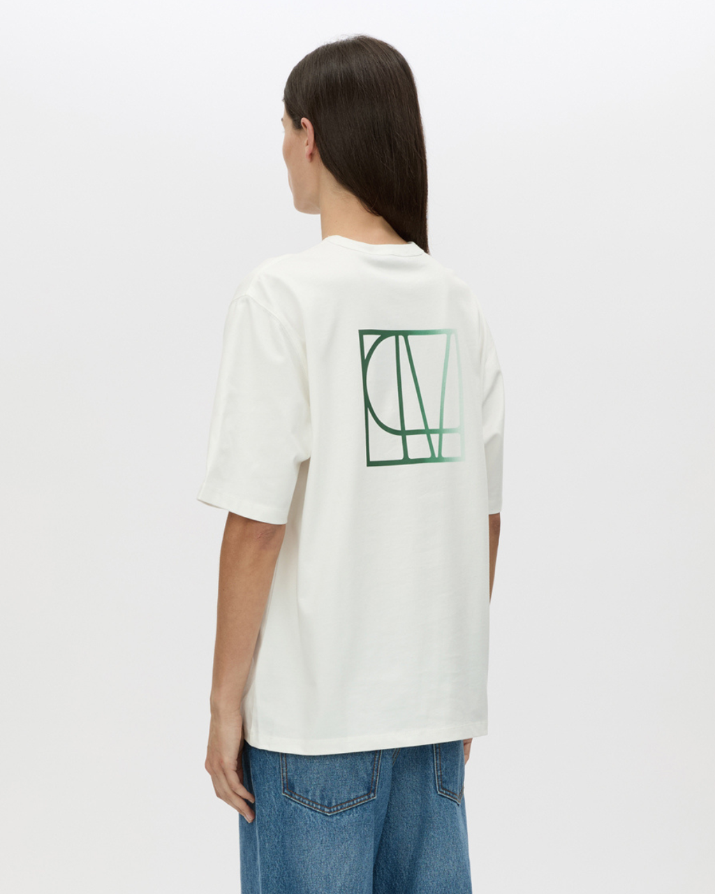 Eliasson Monogram Tee Soft White/Slate