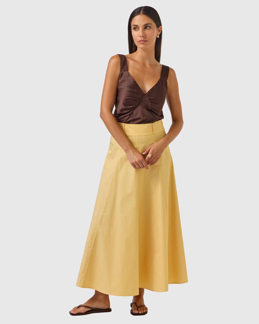 Circle Skirt Gold