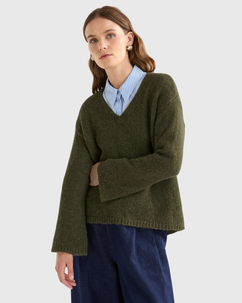 Anken Sweater Dark Olive