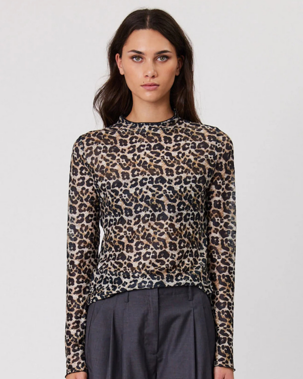 Brydie Top Leopard