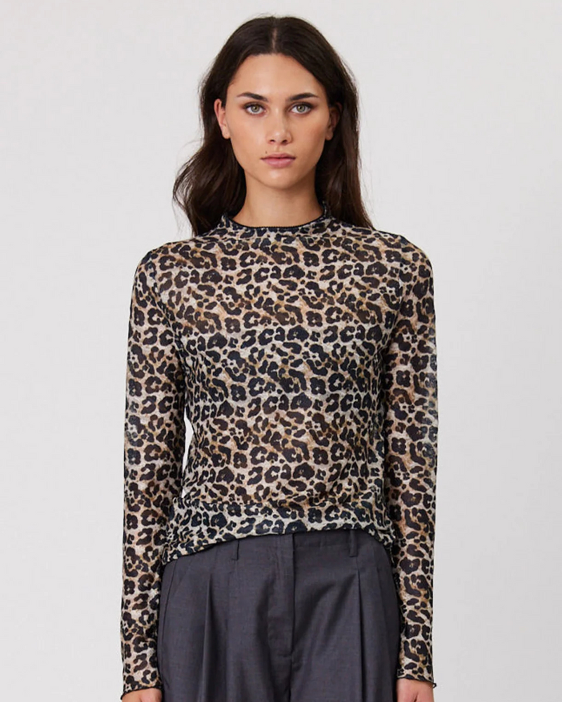 Brydie Top Leopard