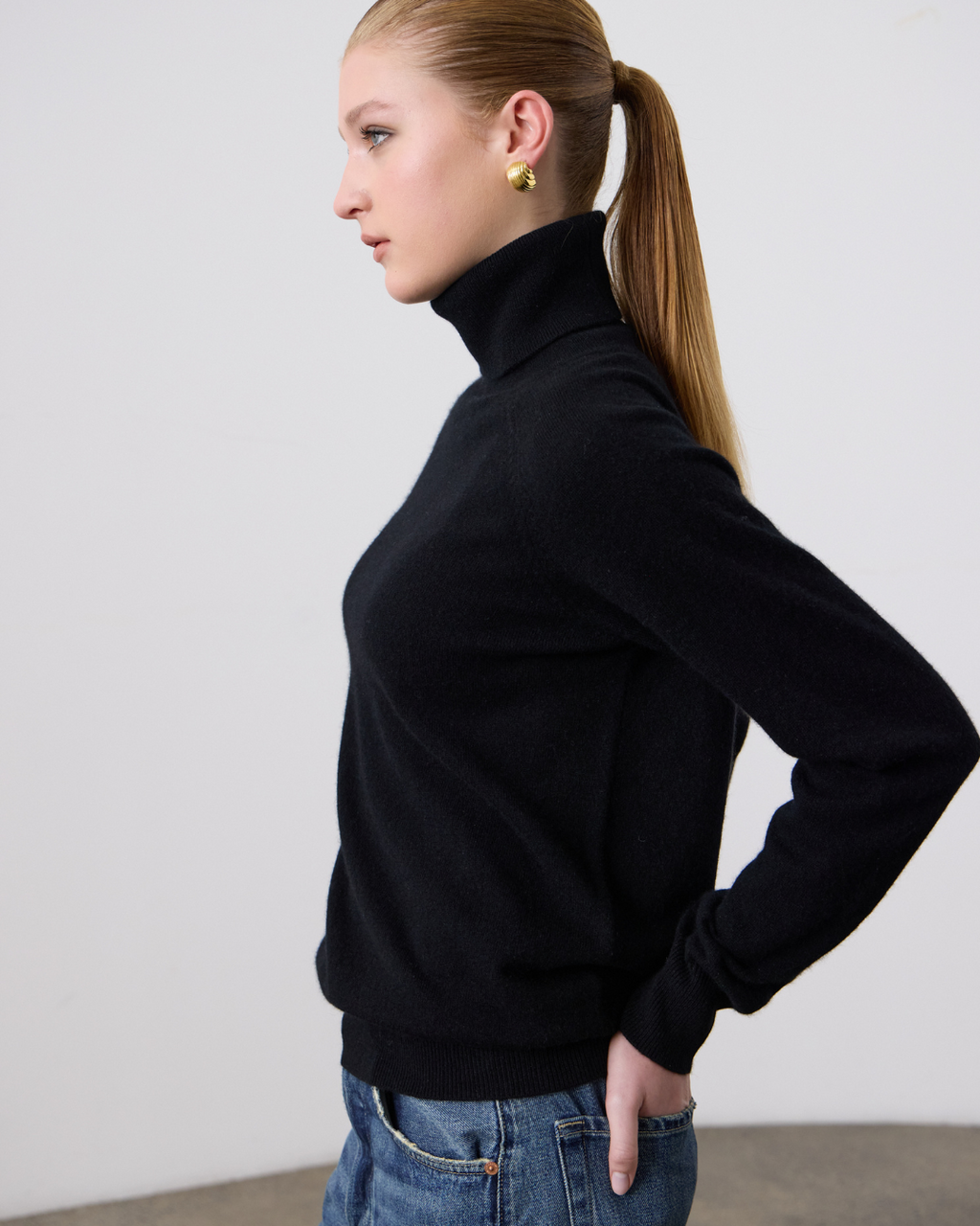 Ashwell Rollneck Black
