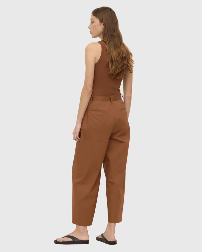 Geno Poplin Pant Earth