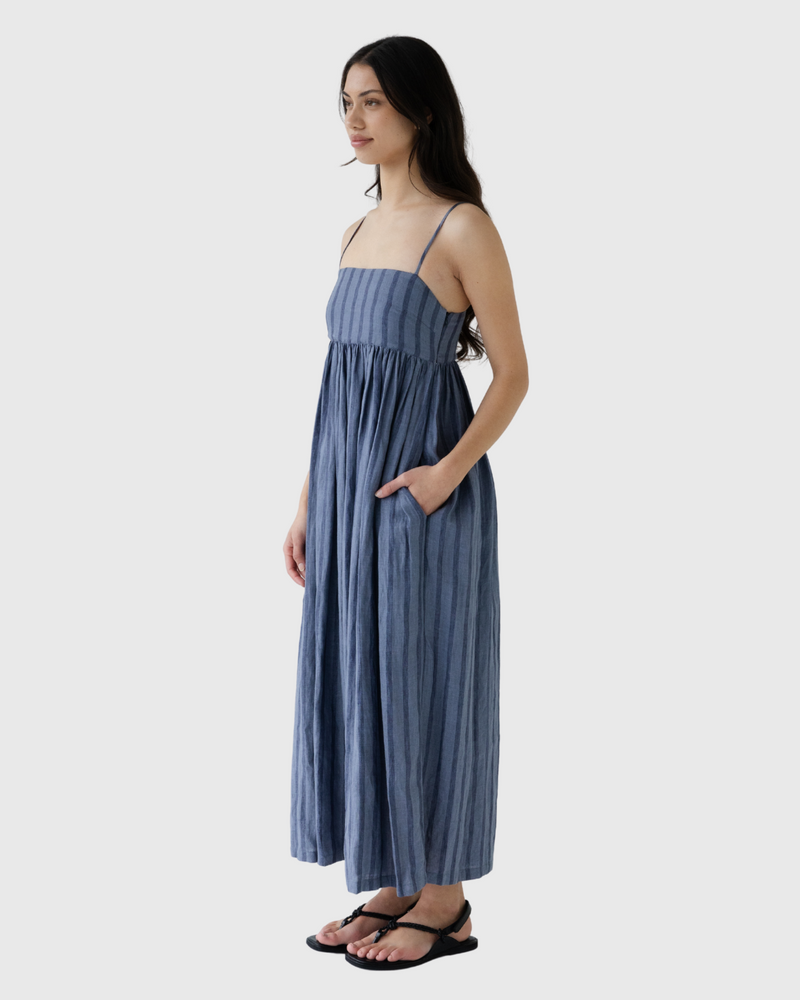Go To Dress Denim Stripe