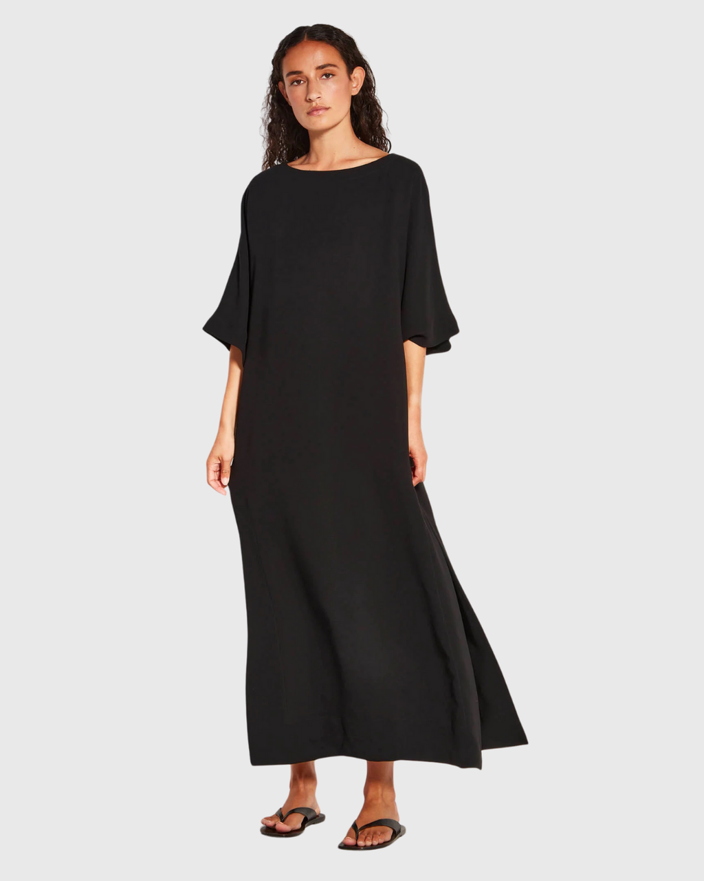 Kiko Dress (Luxe Suiting) Black