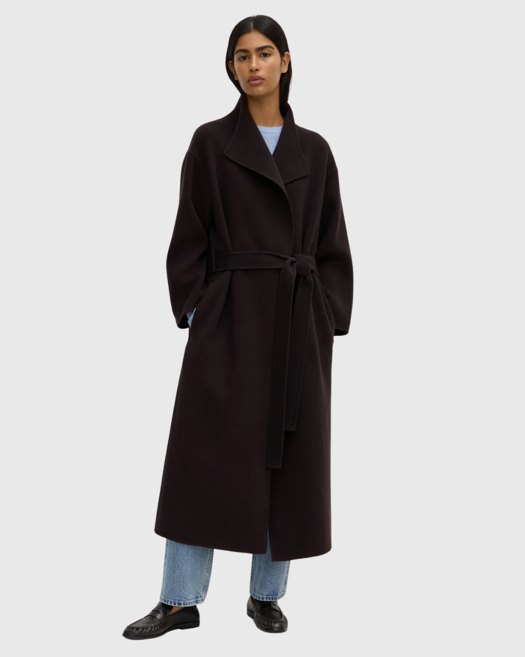 Kinsley Wool Coat Ganache
