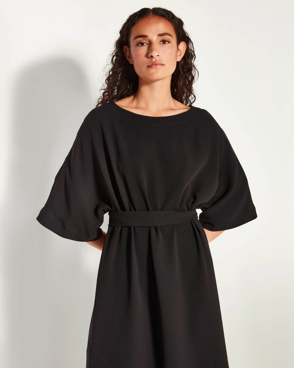 Kiko Dress (Luxe Suiting) Black