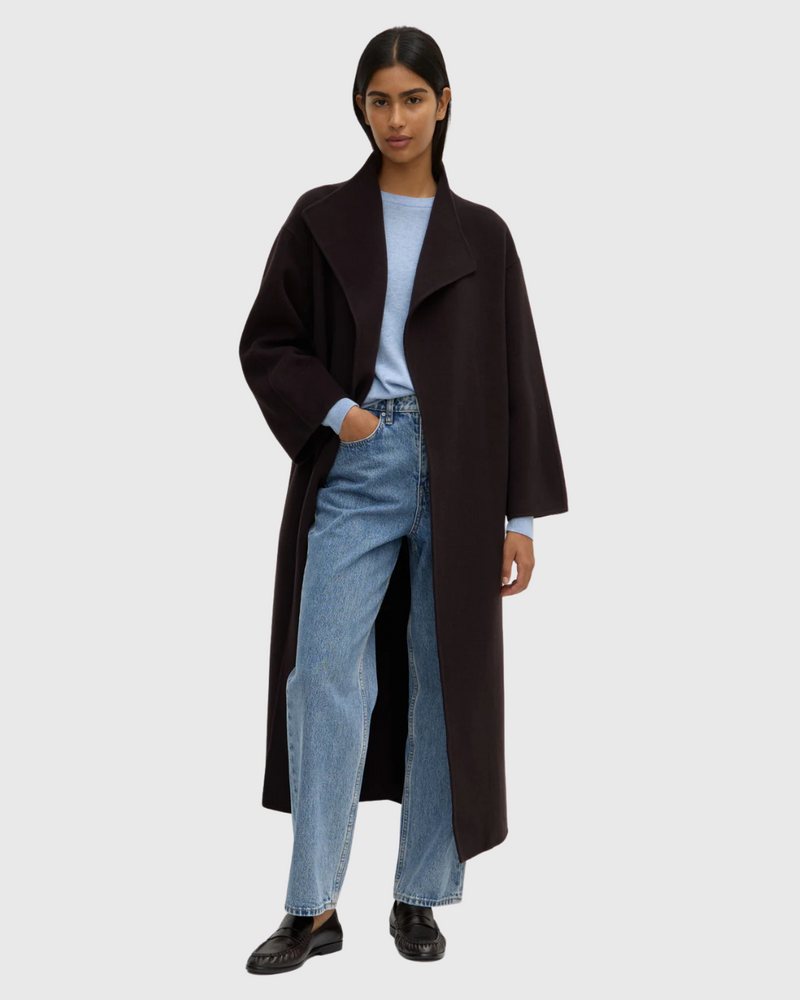 Kinsley Wool Coat Ganache