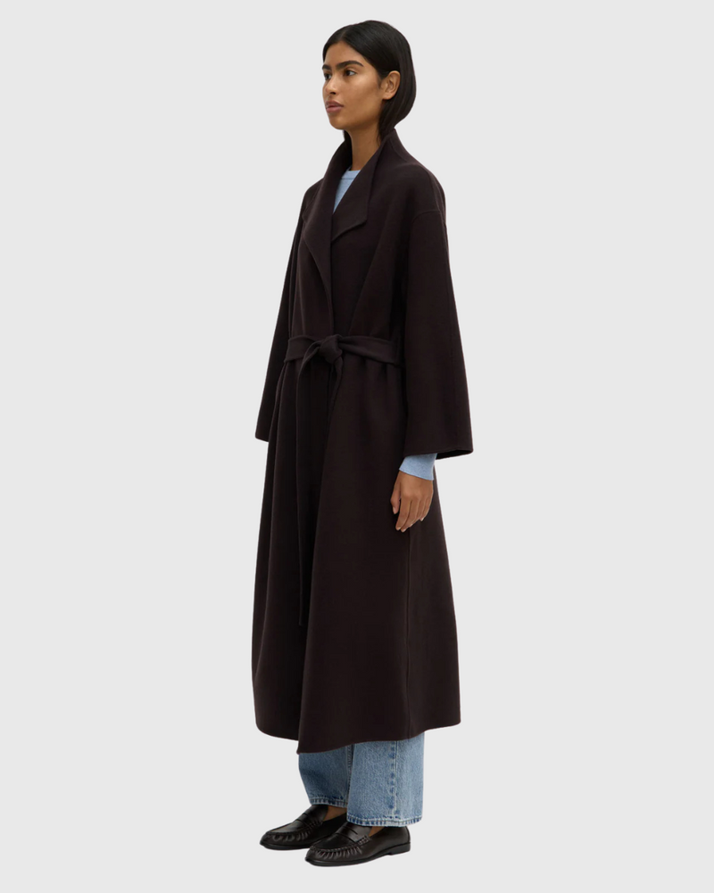 Kinsley Wool Coat Ganache