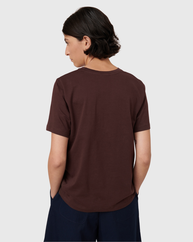 Classic Tee Mahogany