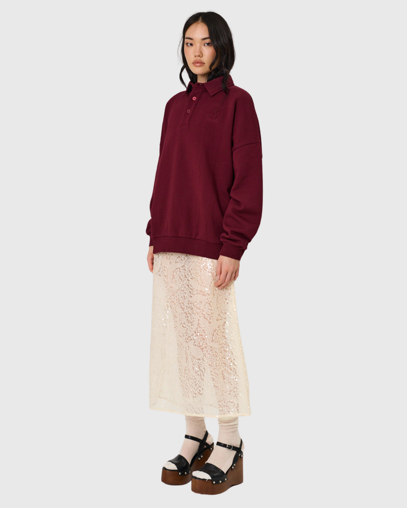 Leo Jumper Merlot