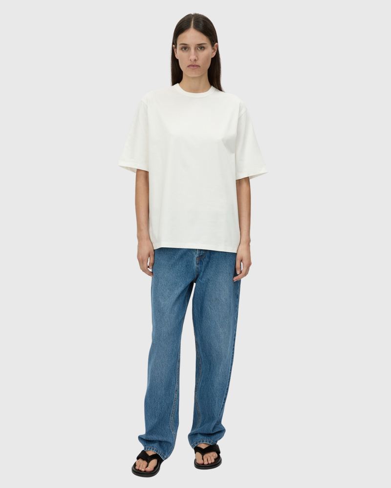 Eliasson Monogram Tee Soft White/Slate