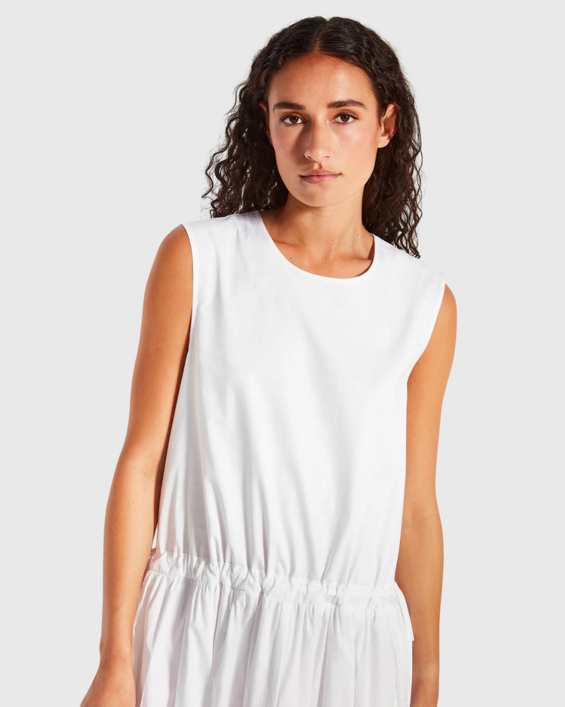 Romi Dress (Resort Cotton) White