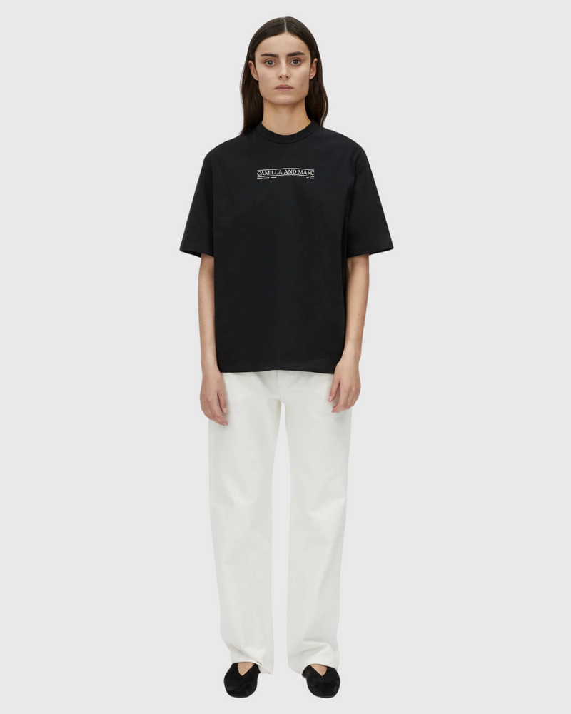 Rigel Logo Tee Black