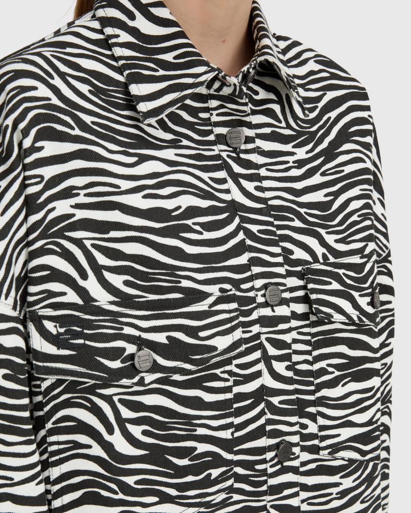 Remy Shirt Black/White