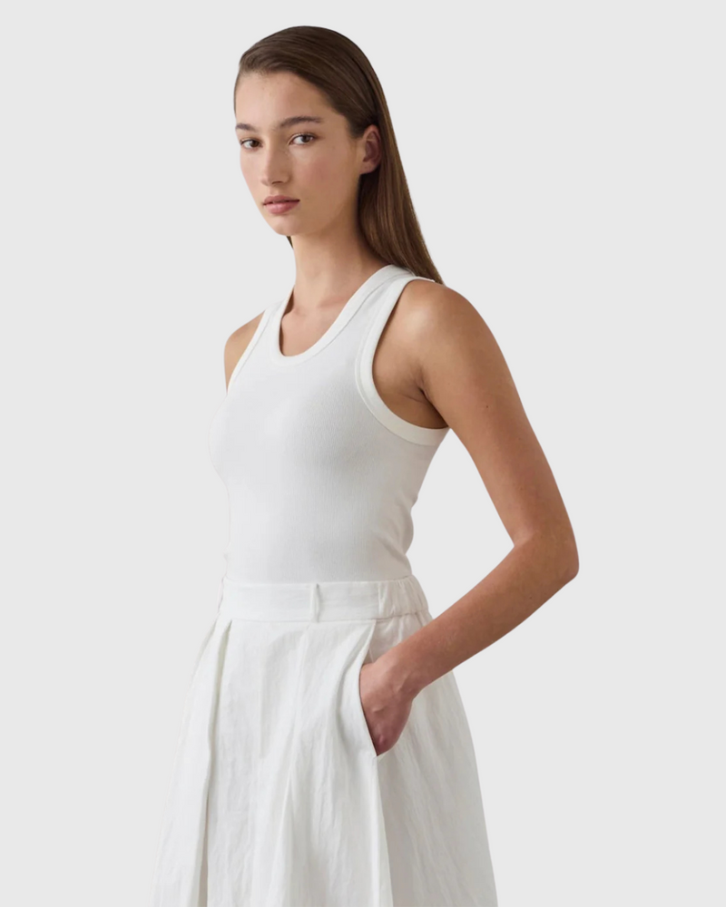 Cotton Tank Ecru