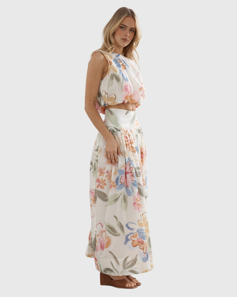 Bubble Top Tea Party - Floral Cotton Lawn