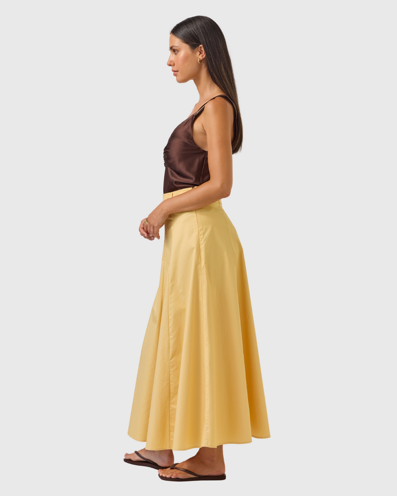 Circle Skirt Gold