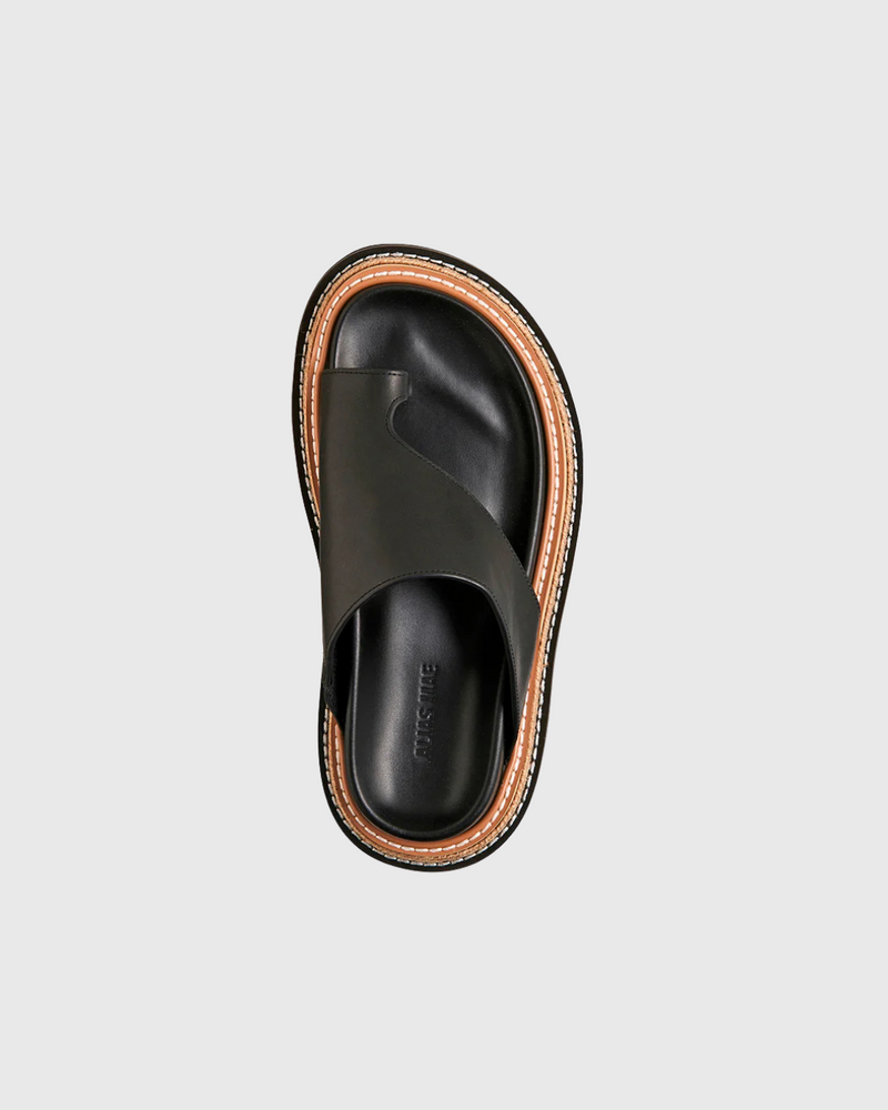 Venetia Black Leather