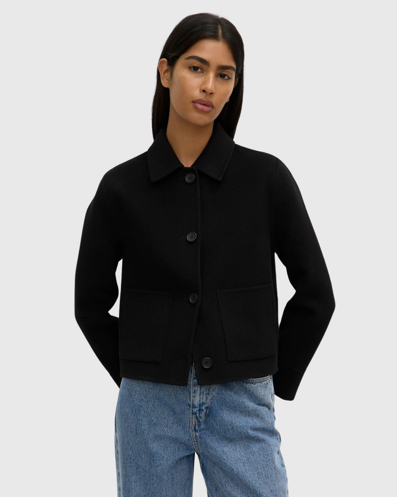 Tasmin Wool Jacket Black